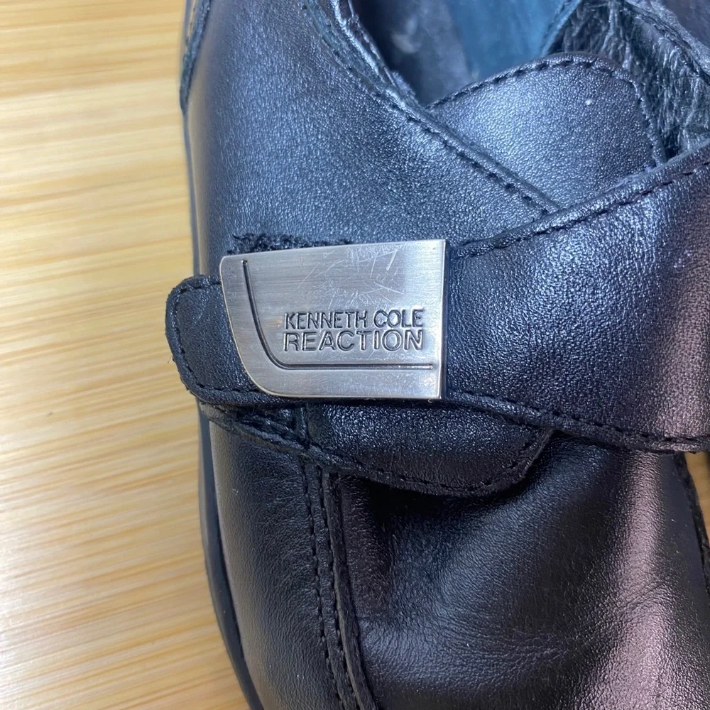 Kenneth Cole Tiny Flex Toddler Black Dress Shoes